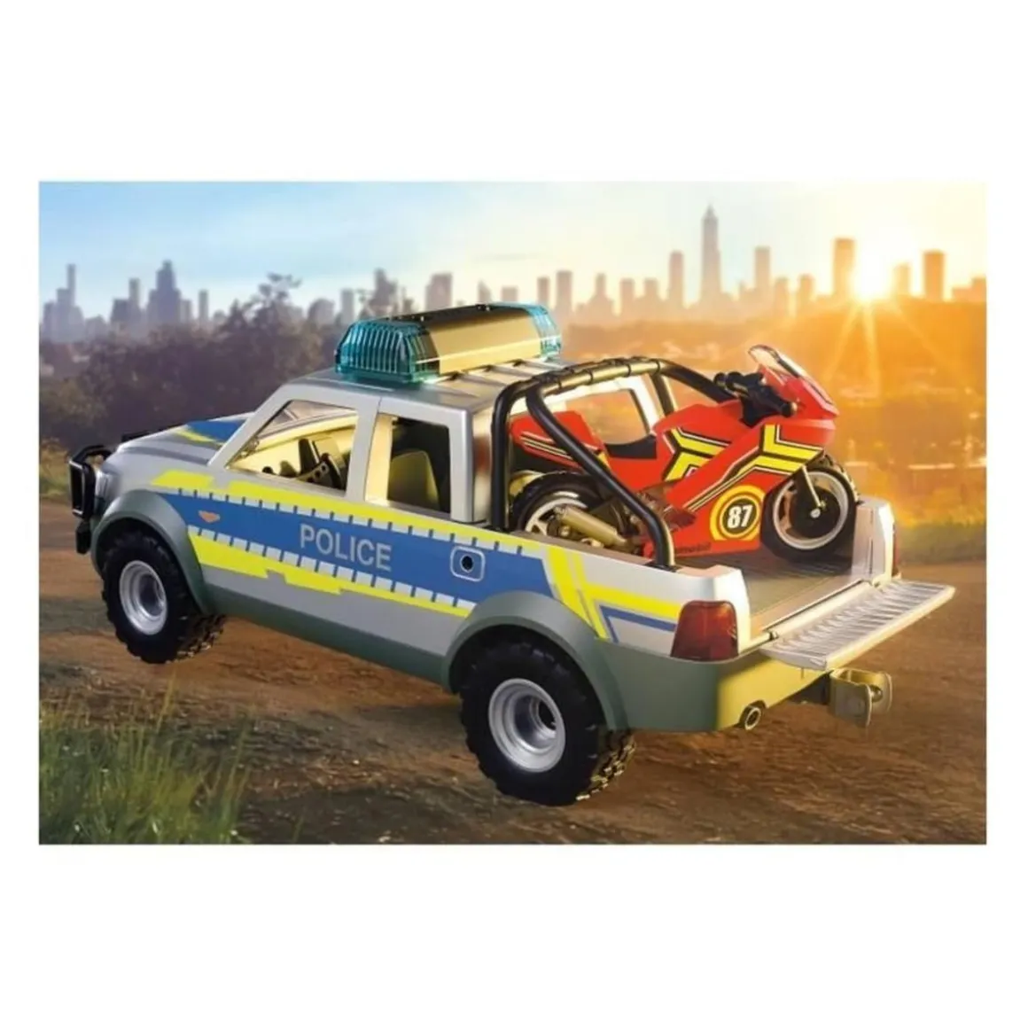 Playmobil City Action - Pick Up Persecución Policial