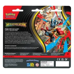 Pokémon - Blister 3 sobres de refuerzo Mega Evolución en español (Varios modelos)