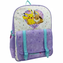 Pokémon - Mochila 42 cm adaptable a carro - Colección Flowers