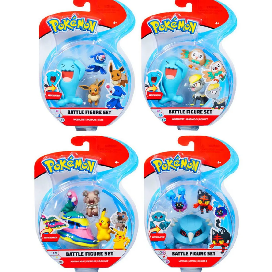 Pokémon - Multipack 3 Figuras (varios modelos)