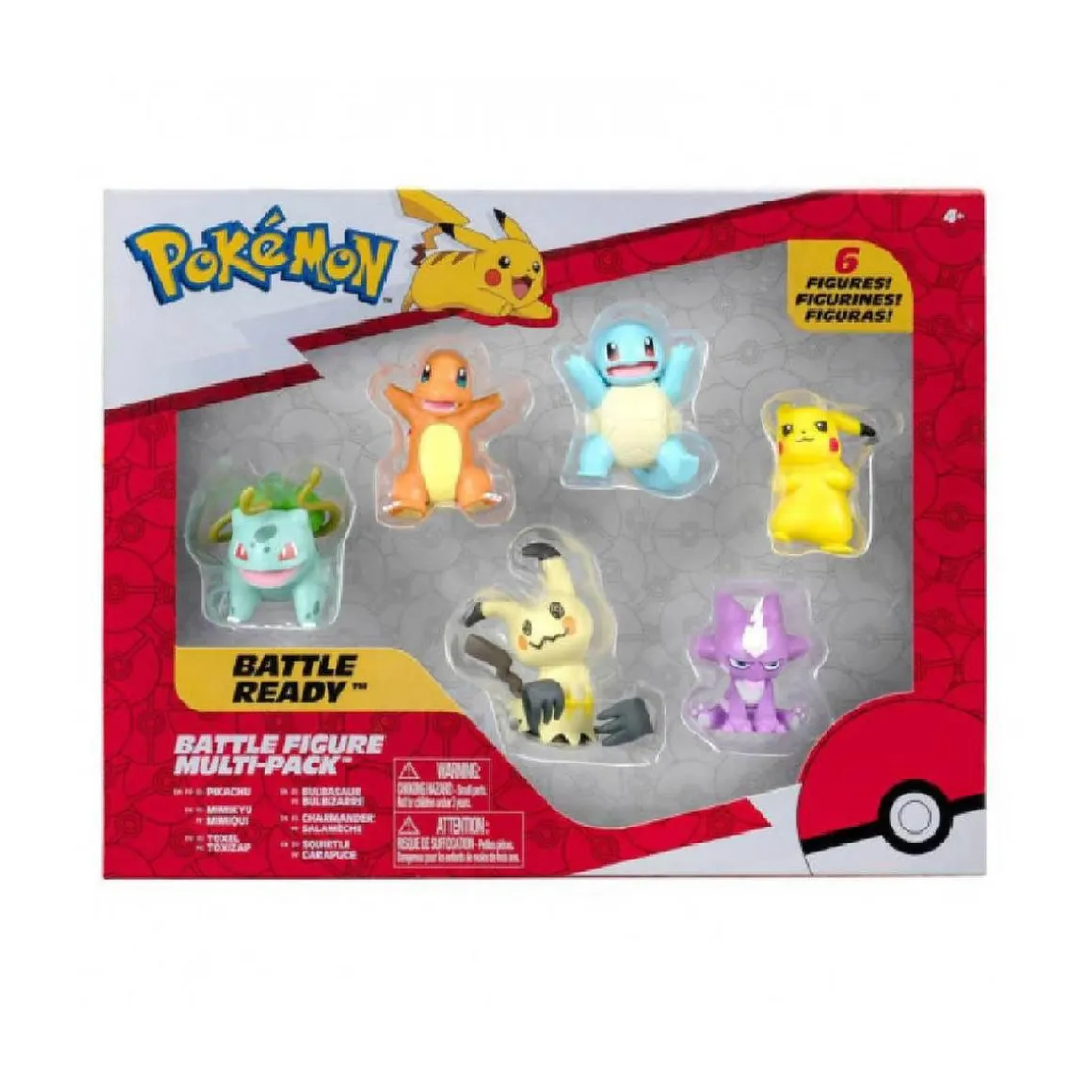 Pokémon - Pack 6 figuras