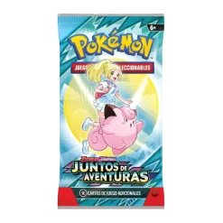 Pokémon - Sobre cartas Escarlata y Púrpura - Juntos de Aventuras en español (Varios modelos)
