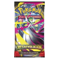 Pokémon - Sobre de cartas Mega Evolución en español (Varios modelos)