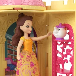 Princesas Disney - Conjunto de juego apilable castillo y princesas sorpresa (Varios modelos)