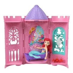 Princesas Disney - Conjunto de juego apilable castillo y princesas sorpresa (Varios modelos)