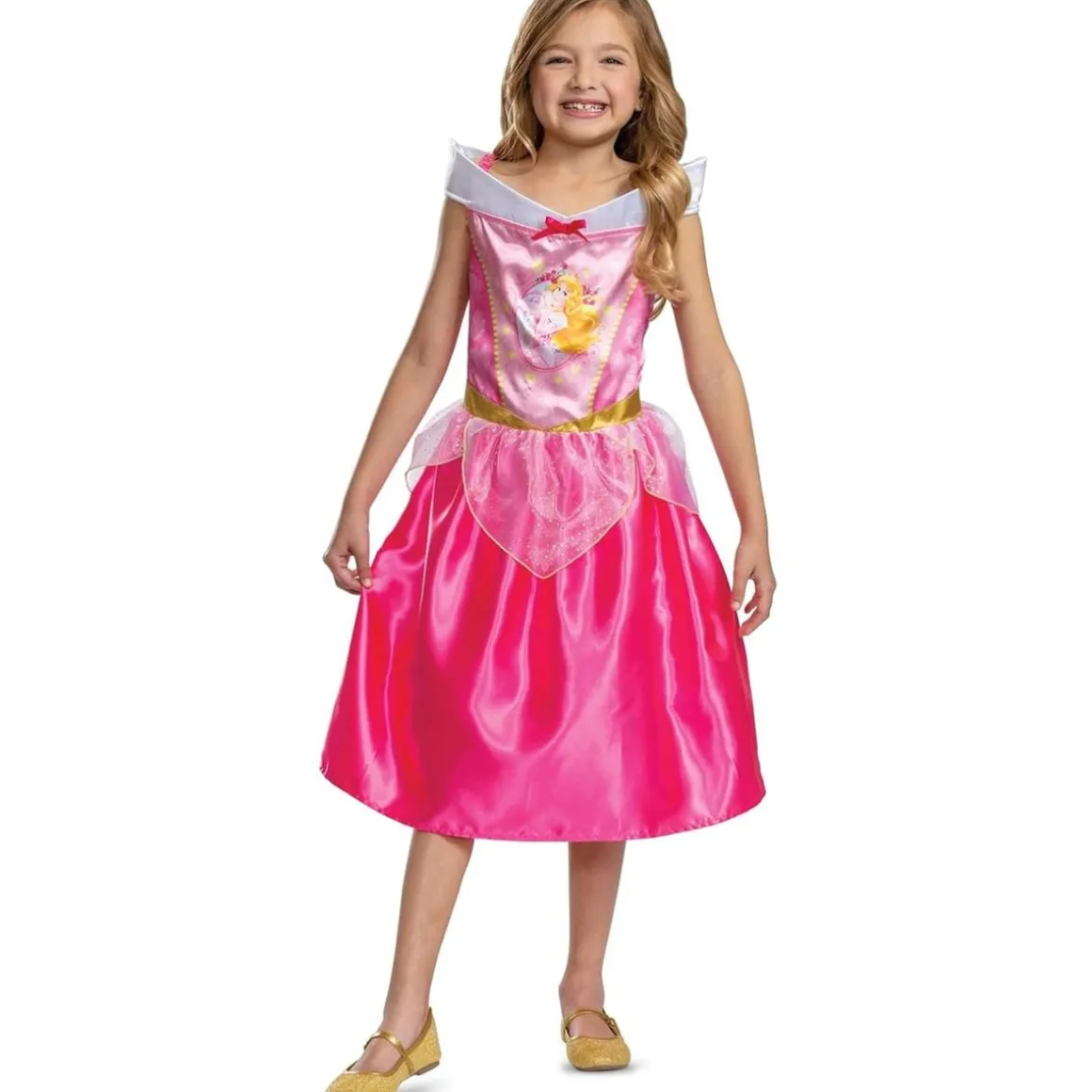 Princesas Disney - Disfraz Princesa Aurora 7-8 años