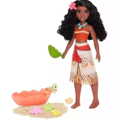 Princesas Disney - Vaiana con animalitos marinos