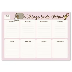 Pusheen - Bloc planificador semanal A4