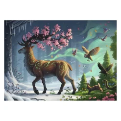 Ravensburger - Ciervo en primavera - Puzzle 1000 piezas