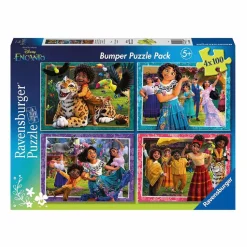 Ravensburger - Encanto - Pack 4 puzzles 100 piezas