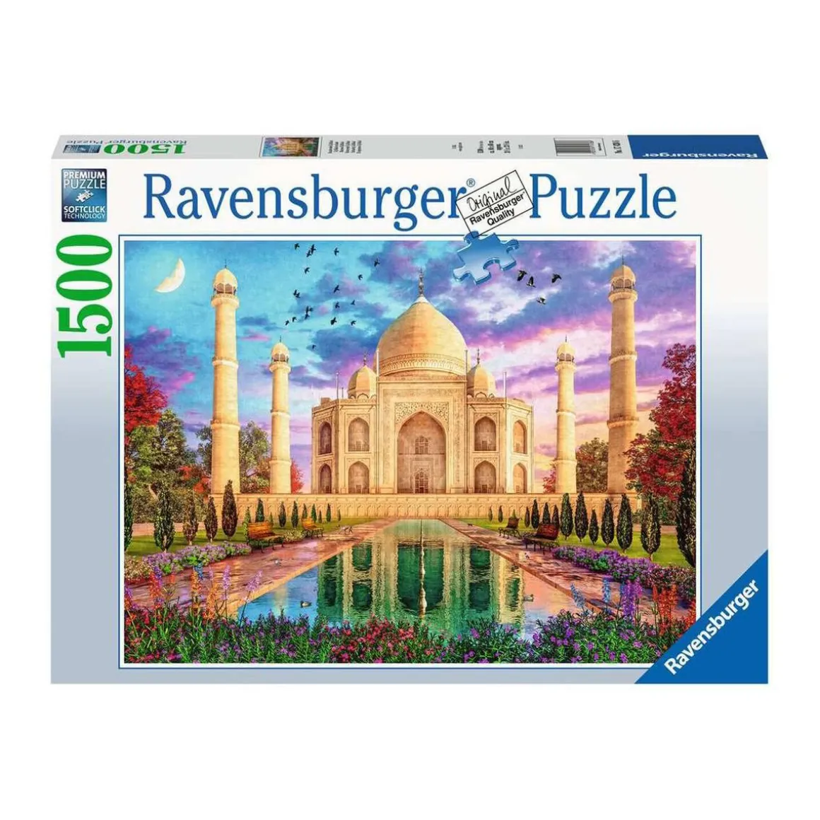 Ravensburger - Majestuoso Taj Mahal - Puzzle 1500 piezas