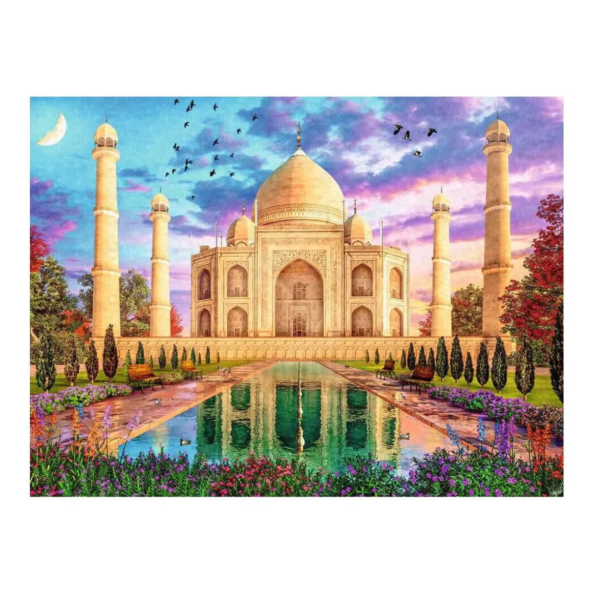 Ravensburger - Majestuoso Taj Mahal - Puzzle 1500 piezas
