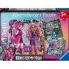 Ravensburger - Monster High - Puzzle colección Monster High, 3 x 49 piezas ㅤ