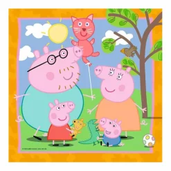 Ravensburger - Peppa Pig - Pack 3 puzzles 49 piezas