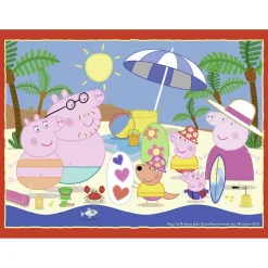 Ravensburger - Peppa Pig - Pack 4 puzzles