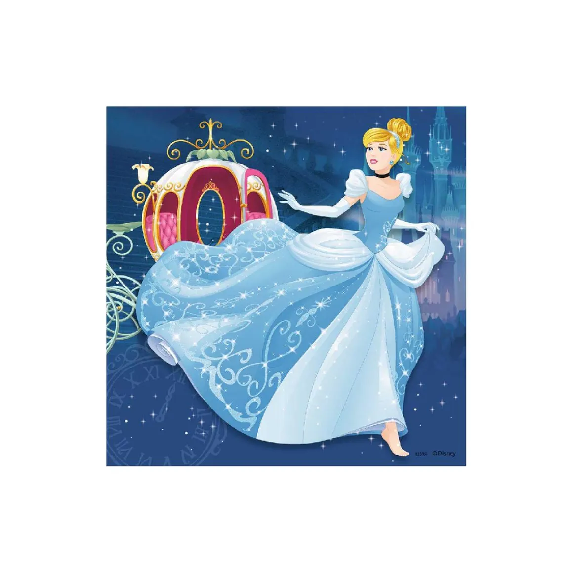 Ravensburger - Princesas Disney - Puzzle 3x49 piezas