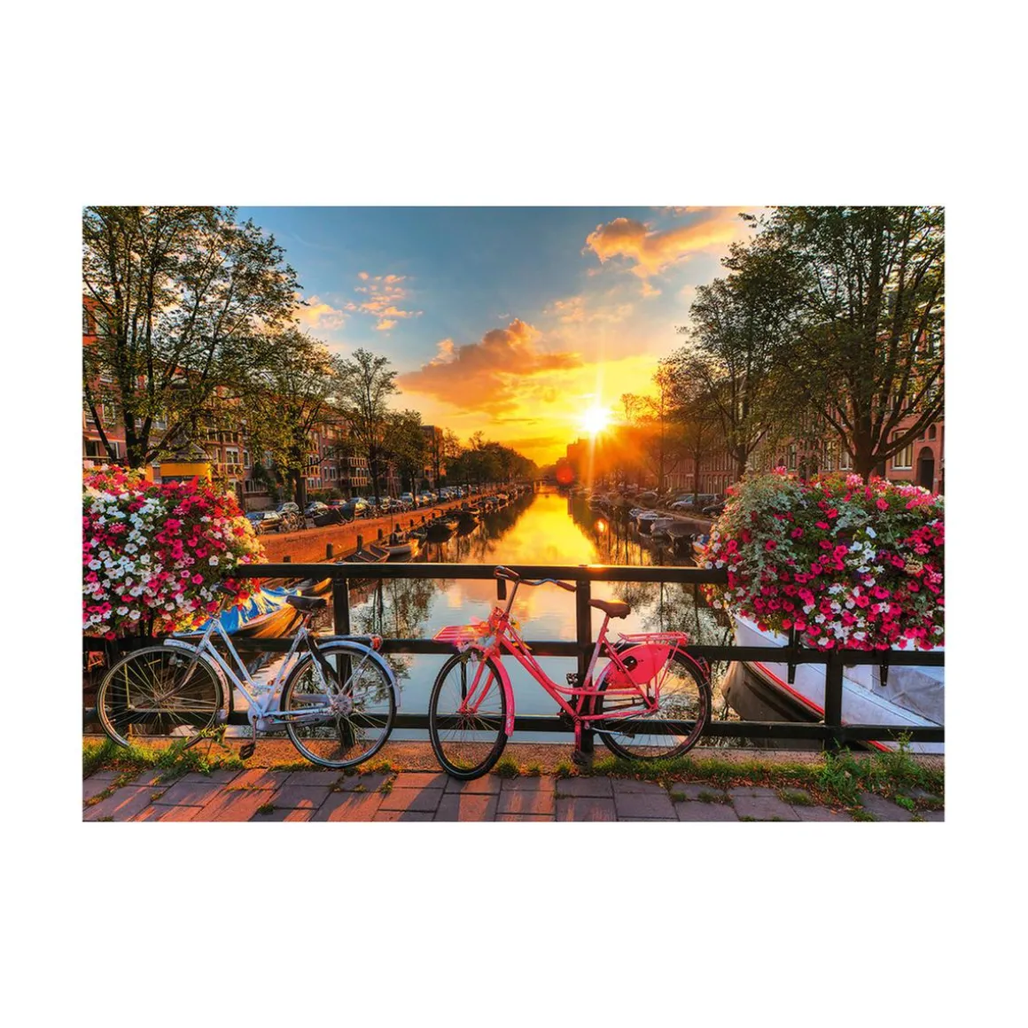 Ravensburger - Puzzle 1000 pcs Bicis Amsterdam