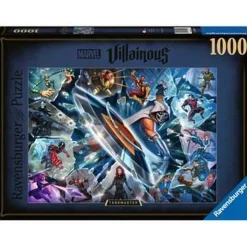 Ravensburger - Puzzle 1000 piezas Villainous: Taskmaster, cómics Marvel ㅤ