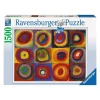 Ravensburger - Puzzle 1500 piezas Art - Kandinsky: Estudio color
