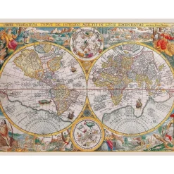 Ravensburger - Puzzle 1500 piezas Mapa Mundi 1594