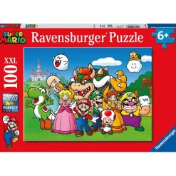 Ravensburger - Puzzle 100 piezas XXL Super Mario