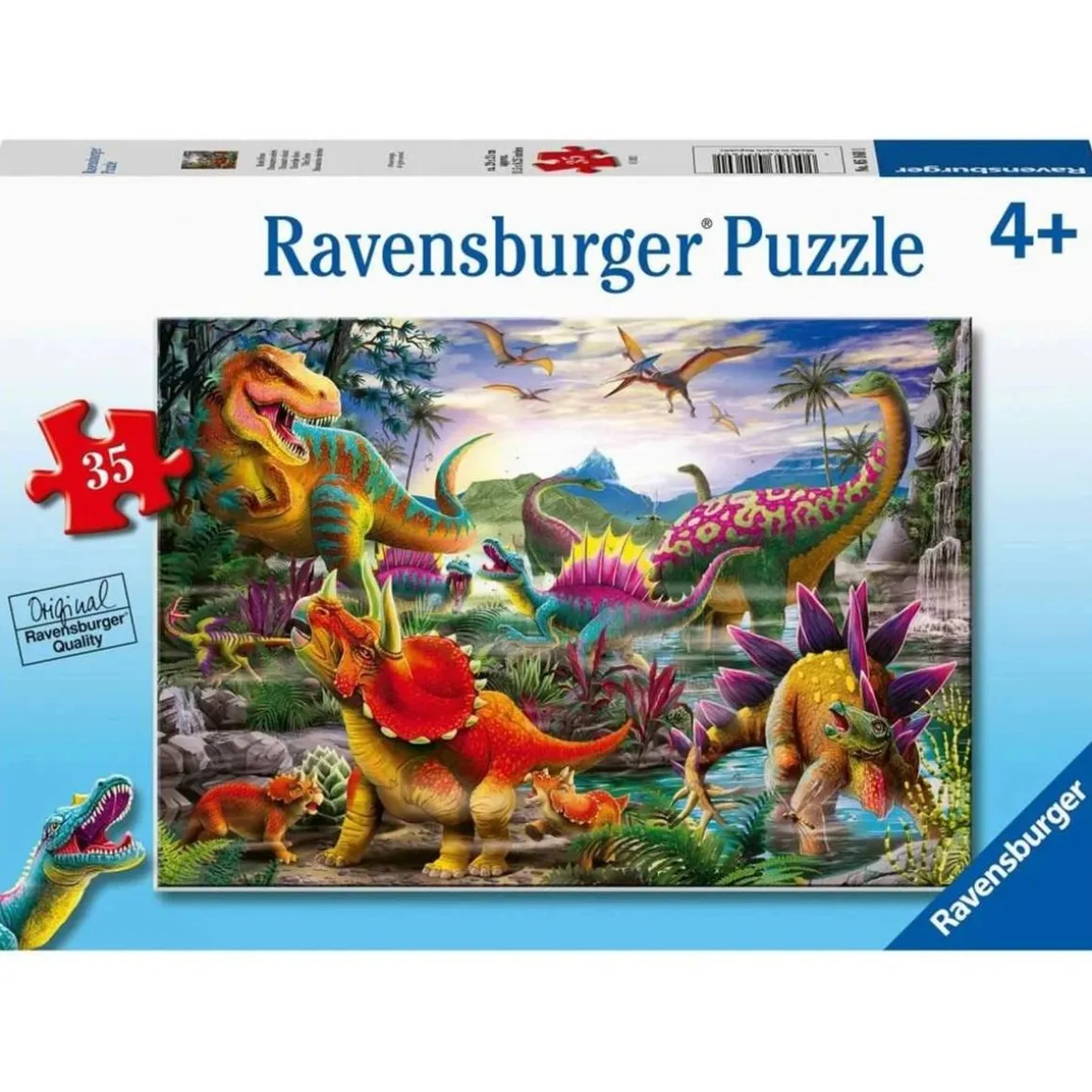 Ravensburger - Puzzle 35 piezas Dinosaurios