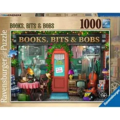 Ravensburger - Puzzle de libros, música y fantasía, 1000 piezas, ciudad ㅤ