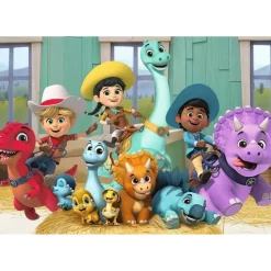 Ravensburger - Puzzle infantil de colección 2x24 piezas - Dino Ranch