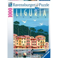 Ravensburger - Puzzle Italia Postal de Liguria 1000 piezas ㅤ