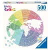 Ravensburger - Puzzle Mandala Circle of colors 500 pzs