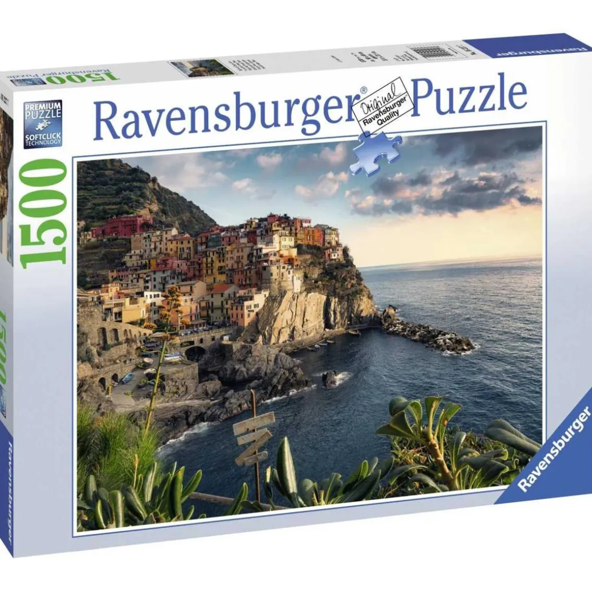 Ravensburger - Puzzle paisaje Vista de Cinque Terre 1500 piezas ㅤ