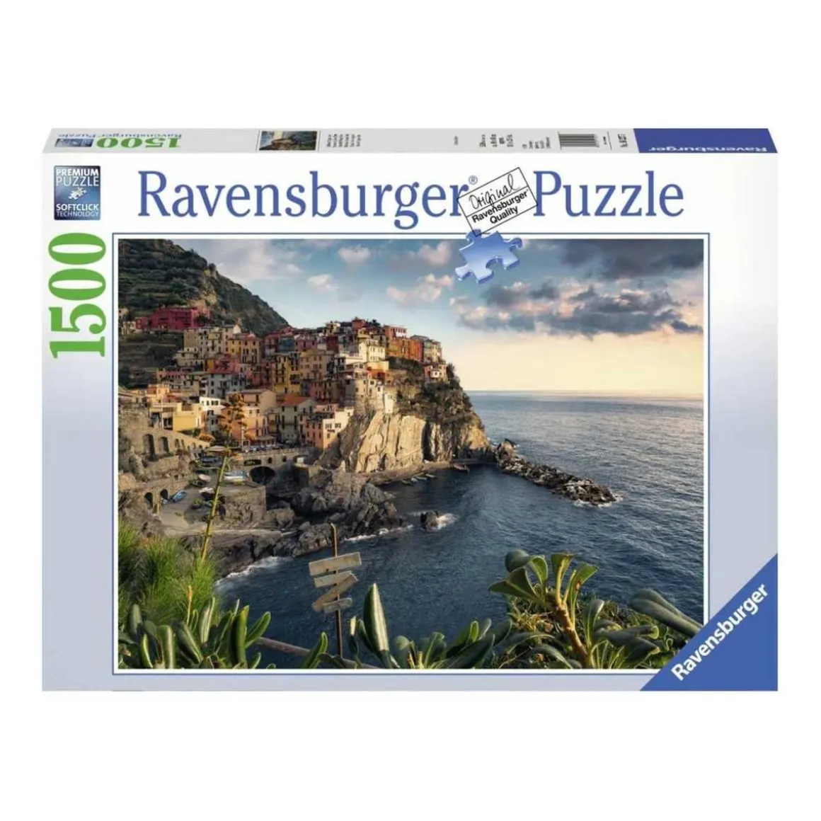 Ravensburger - Puzzle paisaje Vista de Cinque Terre 1500 piezas ㅤ