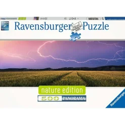 Ravensburger - Puzzle panorama paisaje tormenta veraniega, 500 piezas ㅤ