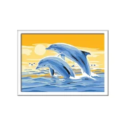 Ravensburger - Delfines amigos CreArt