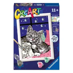 Ravensburger - Dulces gatitos CreArt