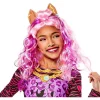 Rubie's - Monster High - Peluca Clawdeen talla Standard para Carnaval, Navidad, Fiestas y Halloween ㅤ