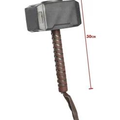Rubie's - Thor - Martillo de Thor tamaño infantil, oficial Marvel Avengers ㅤ