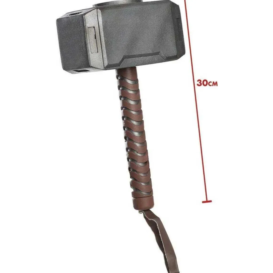 Rubie's - Thor - Martillo de Thor tamaño infantil, oficial Marvel Avengers ㅤ