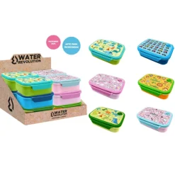 Sandwichera infantil con válvula 17,5 x 13 cm (varios modelos)