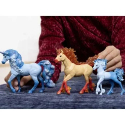 Schleich - Figura de juguete Elementa Unicornio de agua 70757 ㅤ