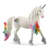 Schleich - Figura de unicornio arcoíris semental Bayala ㅤ