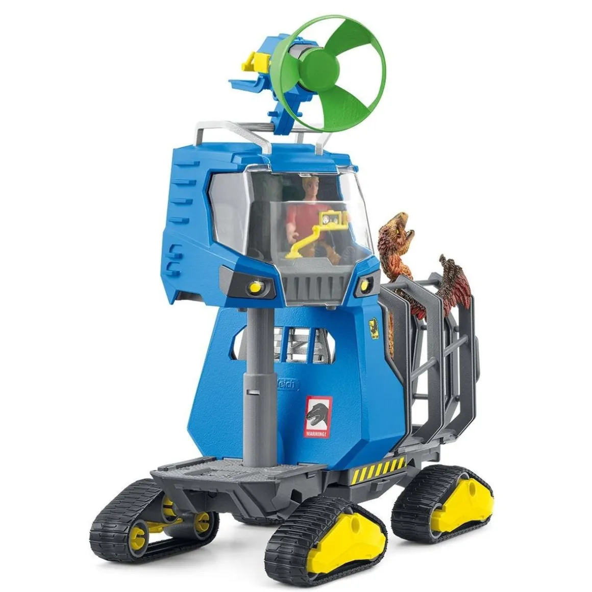 Schleich - Vehículo oruga de juguete, playset 5 piezas ㅤ