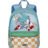 Sega - Sonic the Hedgehog - Mochila Preescolar Joy con Capacidad 5L Azul ㅤ
