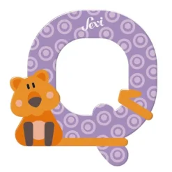 Sevi - Letra Q de madera