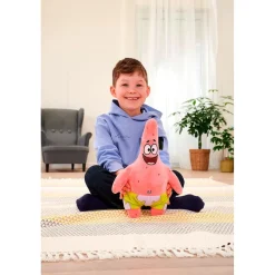 Simba - Bob Esponja - Peluche suave de 35cm con relleno 100% reciclado, oficial de Bob Esponja ㅤ