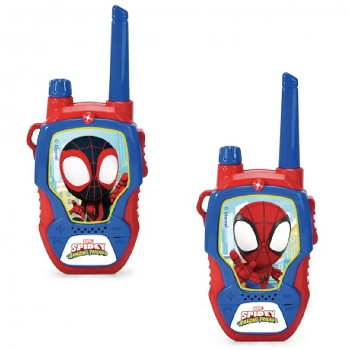 Simba - Walkie Talkie Spidey, 2 unidades con alcance de 100m ㅤ