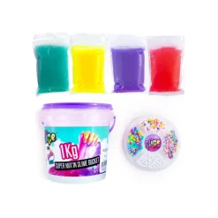 So Slime - Cubo slime con decoraciones (varios colores)