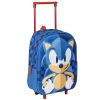 Sonic - Mochila infantil trolley 3D