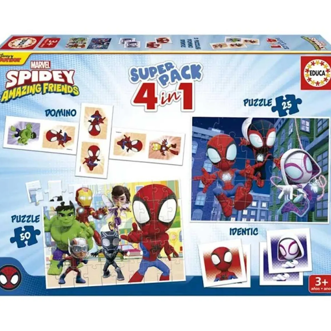 Spidey y su Superequipo - Superpack 4 en 1