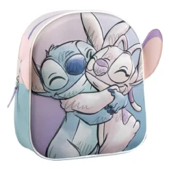 Stitch - Mochila infantil 3D 27 cm
